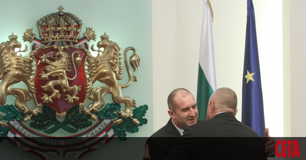 Председателят на Народното събрание Вежди Рашидов и лидерът на ПП