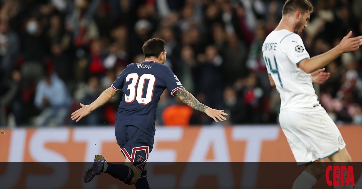 Футболната суперзвезда Лионел Меси вкара първия гол в кариерата си