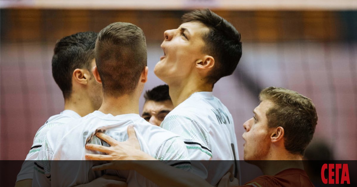 Юношеският национален отбор по волейбол на България се класира за