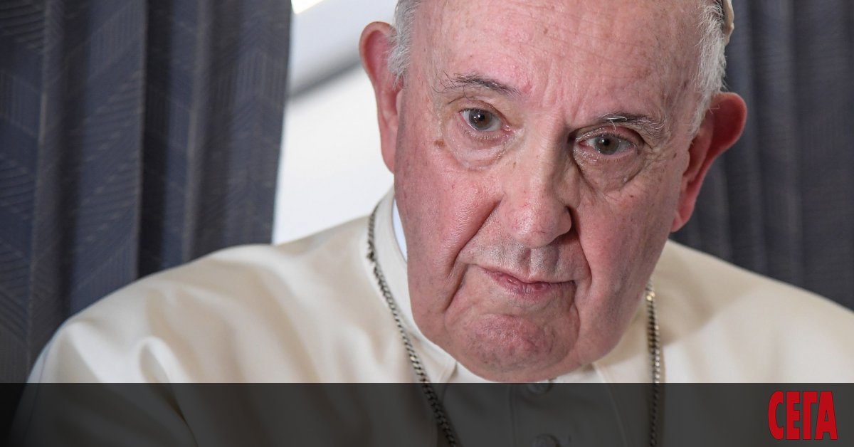 Похотта не е най-лошият от седемте смъртни гряха, според папа