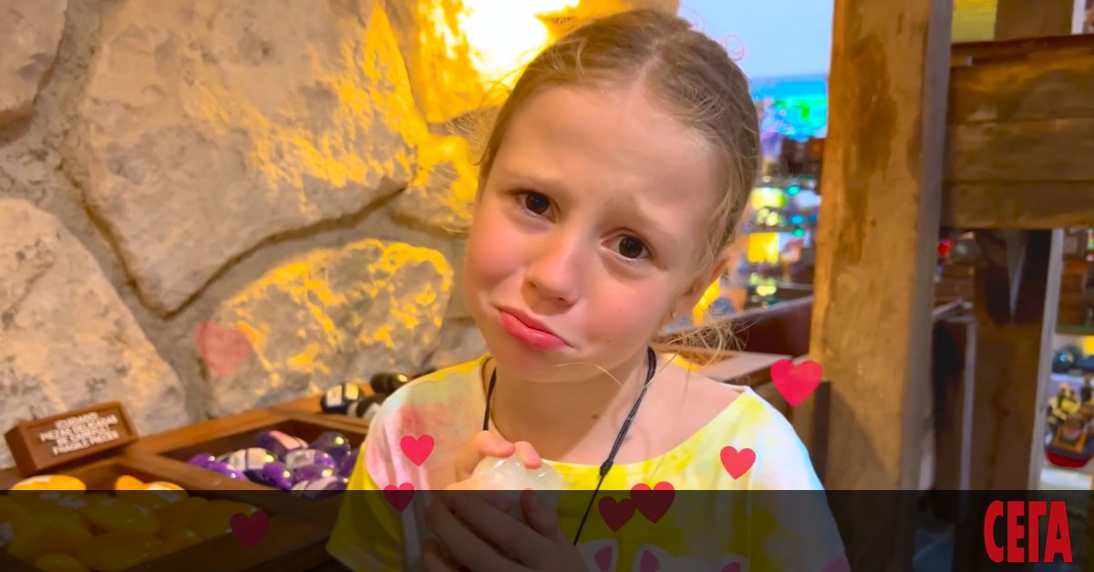 Седемгодишната рускиня Настя Радзинская (Like Nastya) зае шесто място в
