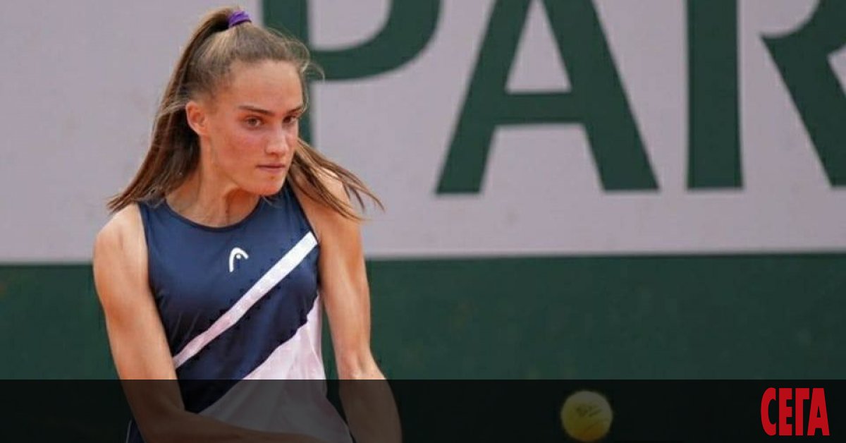 Единствената българска тенисистка в турнира при юношите и девойките на