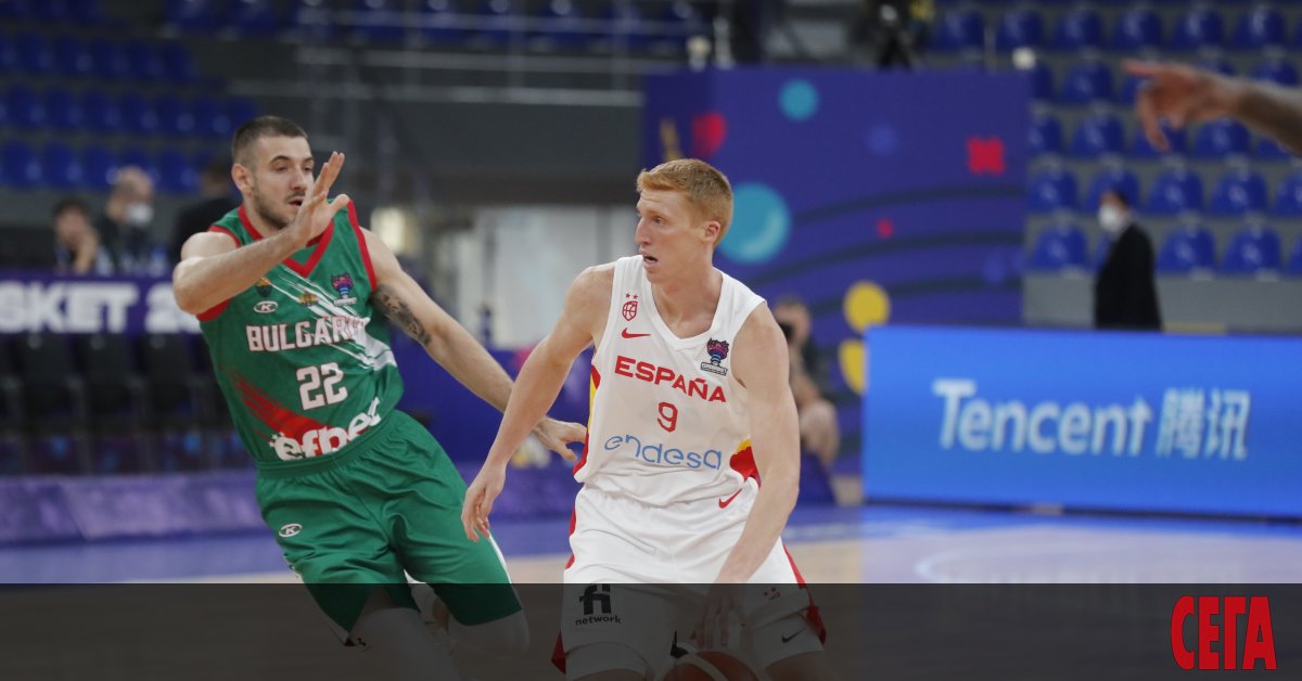 Националният отбор на България по баскетбол опита да се бори