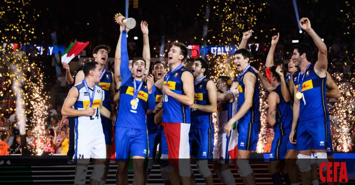 След 24-годишно чакане Италия отново е световен шампион по волейбол.