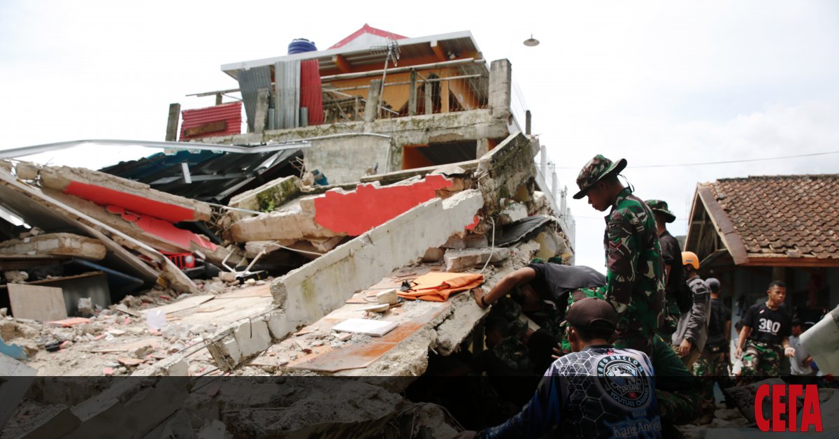 Броят на жертвите на земетресението на главния индонезийски остров Ява