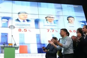 Новите партии триумфират и в парламента на Украйна