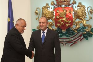 Лидерът на ГЕРБ Бойко Борисов ползва Съединението като повод за