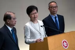 Хонконг оттегля през октомври законопроекта, предизвикал масови протести