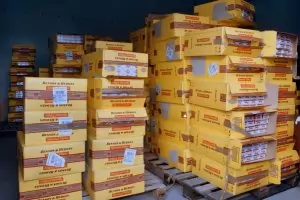Задържаха 22 800 контрабандни цигари на "Калотина"
