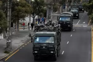 Армията излезе срещу 
граждански протести в Еквадор