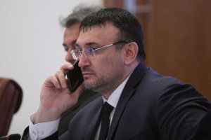 Бившият министър на вътрешните работи Младен Маринов който е кандидат