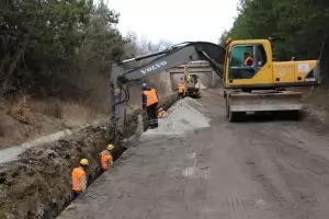 8 км от водопровода към Перник са готови