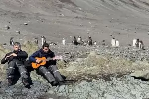 Теодосий Спасов изнесе концерт в Антарктида