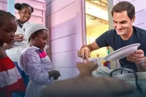 Фондацията на Федерер дарява $1 млн. за храна на децата в Африка