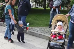 В "Студентски град" протестират срещу унищожаване на място за игра на деца