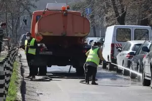 6 столични квартала доживяха миене на улици