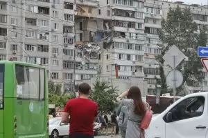 Взрив избухна в жилищен блок в Киев