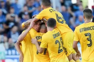 Първа победа за "Левски" през сезона - 4:0 в Монтана