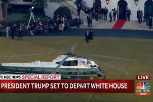 Тръмп напусна Белия дом