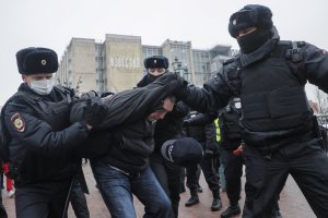 В над 60 руски града се проведоха демонстрации в защита