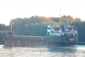 Руският товарен кораб Арвин е потънал в Черно море близо