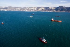 Руски товарен кораб е потънал в Черно море близо до