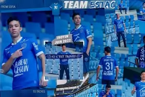 Наш национал бе представен като играч на "Троа"