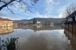 Велека "потопи" село Кости