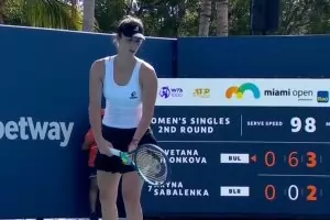 Пиронкова остана на косъм от сензация срещу световната №8