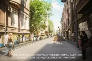 Въпреки призивите ул. „Шишман" няма да е пешеходна след ремонта