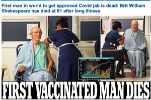 Първият ваксиниран срещу коронавирус мъж почина в болница след продължително боледуване  81 годишният