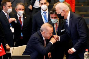 Американският президент Джо Байдън и турският му колега Реджеп Таип