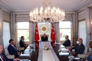 Президентът на Турция Реджеп Тайип Ердоган прие делегация на ДПС