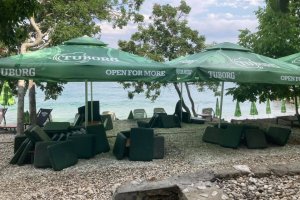 Гръмотевица удари край група от 13 души на охридския плаж Оревце