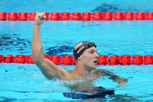 Шест дисциплини Общо 12 плувания Два световни рекорда Още два олимпийски