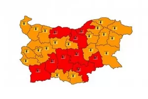 НИМХ обяви червен и оранжев код за опасна жега в цяла България