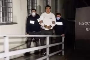 Саакашвили, арестуван в Грузия, обяви гладна стачка