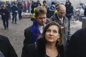 Украйна обсъди с Виктория Нюланд противодействието срещу Русия