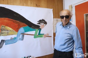 Доайенът на българската илюстрация художникът Любен Зидаров ще бъде удостоен