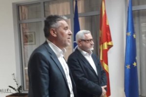 Председателите на съвместната македоно българска комисия по исторически и образователни въпроси