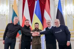 Президентите на 4 държави се увериха на място в руските зверства