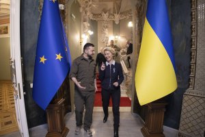 Украинският президент Володимир Зеленски заявил пред ръководителя на Европейската комисия