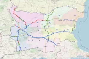 МРРБ изработи карта с всички пътни проекти до 2040 г.