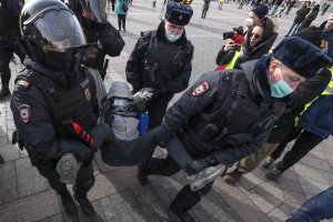 В Москва през уикенда отново има антивоенни протести В сравнение