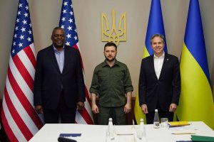 Президентът на Украйна Володимир Зеленски се срещна с държавния секретар