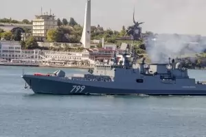 Украйна показа втори потопен руски военен кораб