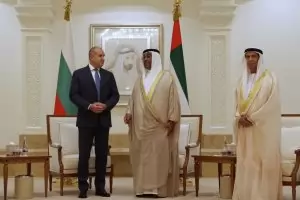 Държавният министър на ОАЕ посрещна Радев в Абу Даби