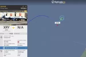 Самолет "Чесна" се разби край бреговете на Латвия