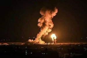 Тази нощ Израел нанесе трети удар по военното летище в