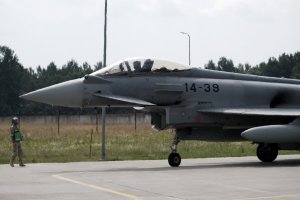 Самолети Eurofighter от Военновъздушните сили на Кралство Испания ще пристигат